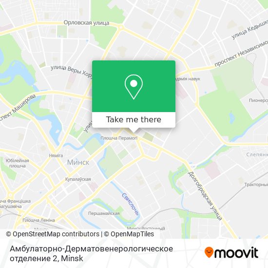 Амбулаторно-Дерматовенерологическое отделение 2 map