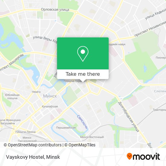 Vayskovy Hostel map
