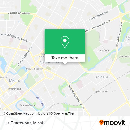 На Платонова map