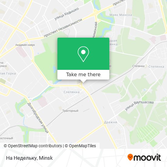 На Недельку map