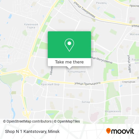 Shop N 1 Kantstovary map