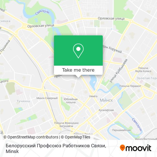 Белорусский Профсоюз Работников Связи map
