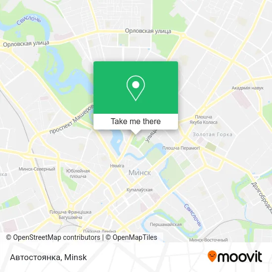 Автостоянка map