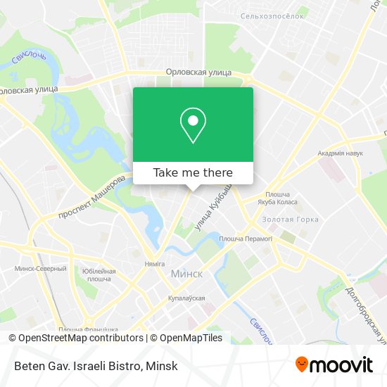 Beten Gav. Israeli Bistro map
