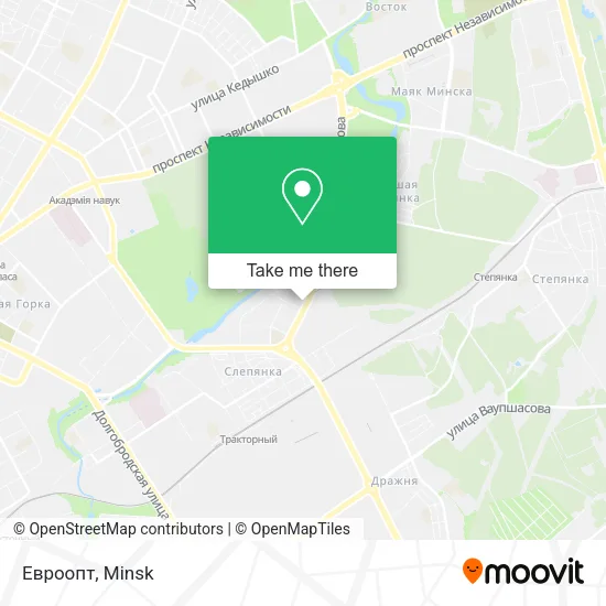 Евроопт map