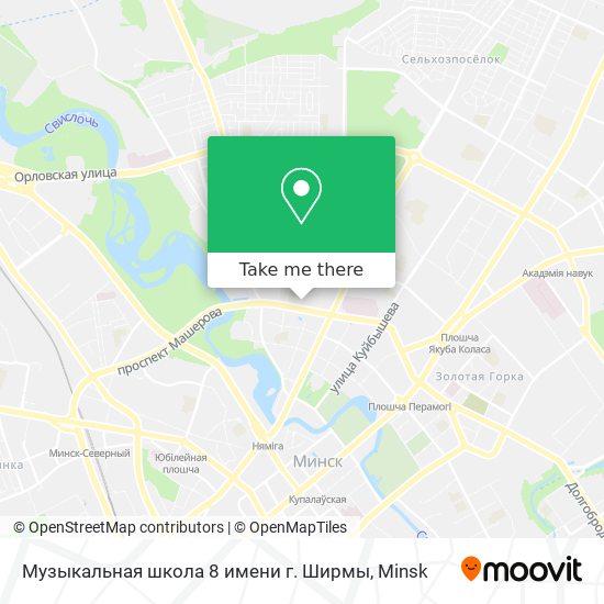 Музыкальная школа 8 имени г. Ширмы map