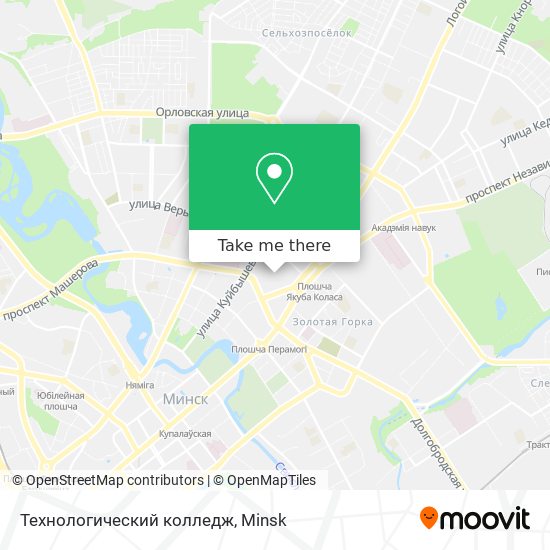 Технологический колледж map