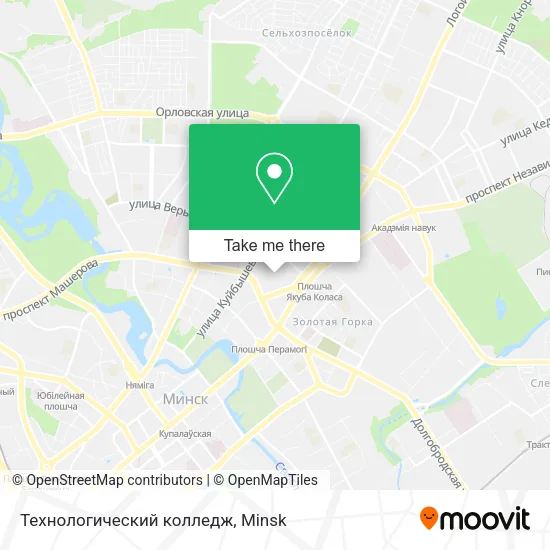 Технологический колледж map