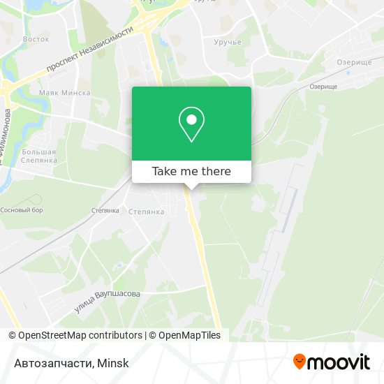 Автозапчасти map