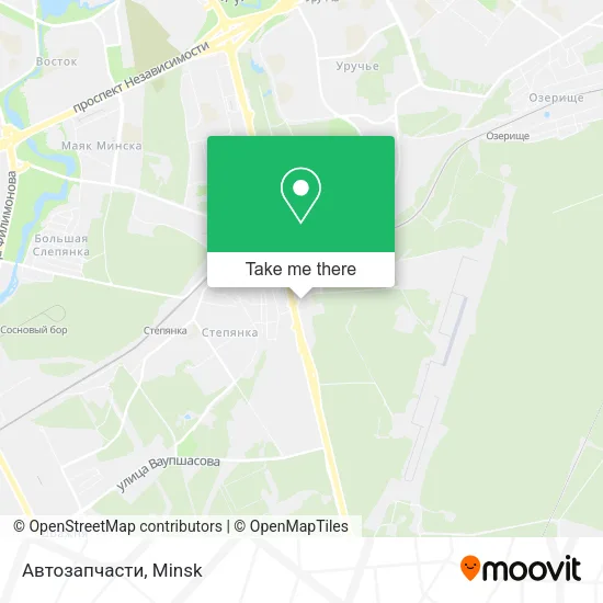 Автозапчасти map