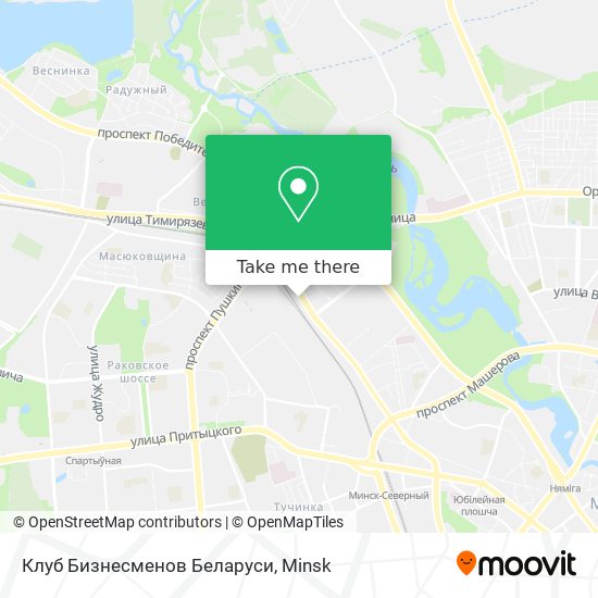 Клуб Бизнесменов Беларуси map