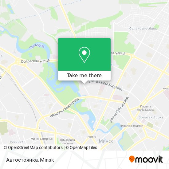 Автостоянка map