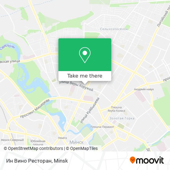Ин Вино Ресторан map
