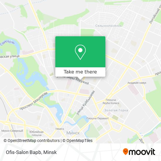 Ofis-Salon Bapb map