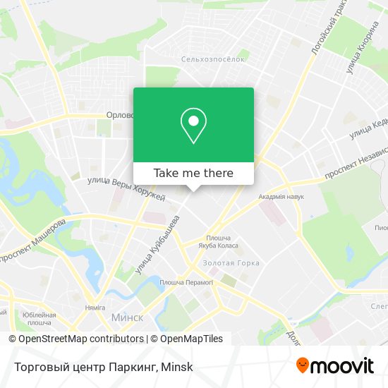 Торговый центр Паркинг map