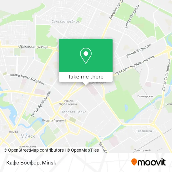 Кафе Босфор map