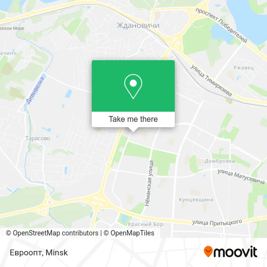 Евроопт map