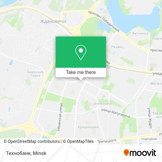 Технобанк map