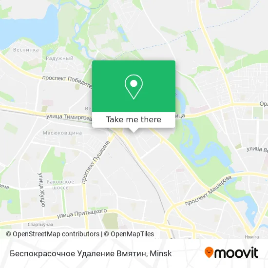 Беспокрасочное Удаление Вмятин map