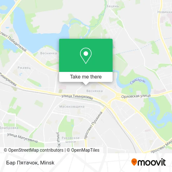Бар Пятачок map