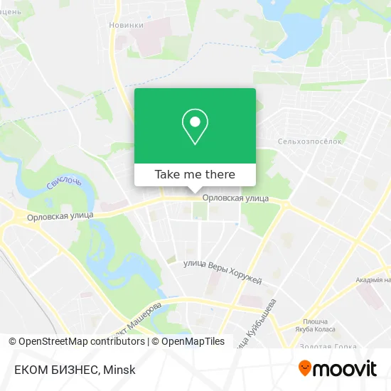 ЕКОМ БИЗНЕС map