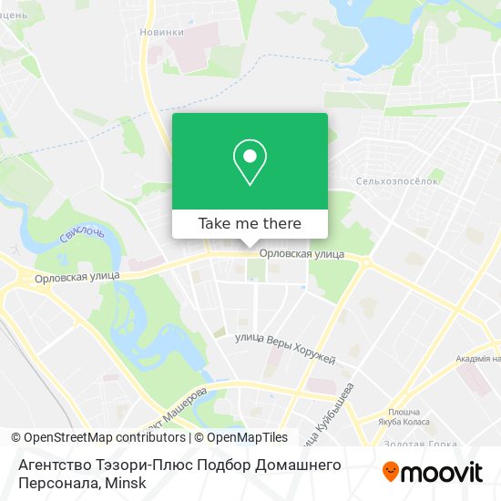 Агентство Тэзори-Плюс Подбор Домашнего Персонала map