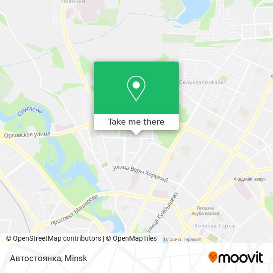 Автостоянка map