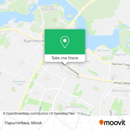 Парытэтбанк map