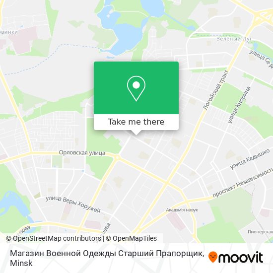 Магазин Военной Одежды Старший Прапорщик map