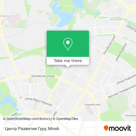 Центр Развития Гуру map