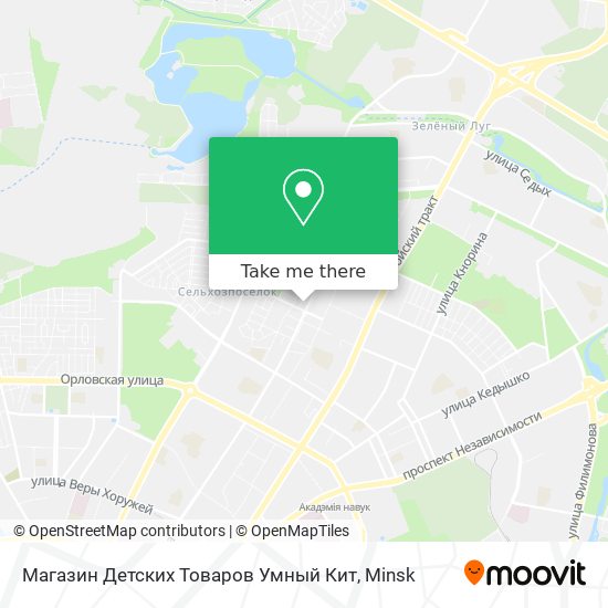 Магазин Детских Товаров Умный Кит map