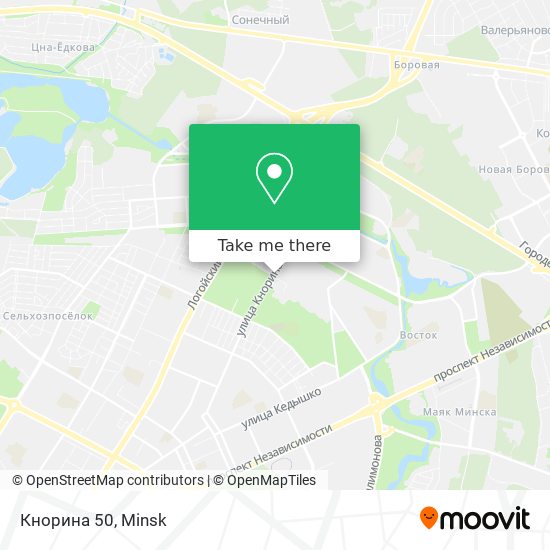 Кнорина 50 map