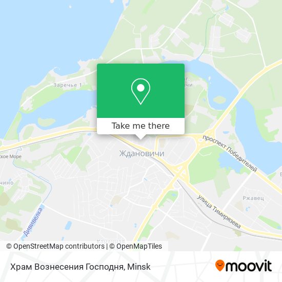Храм Вознесения Господня map