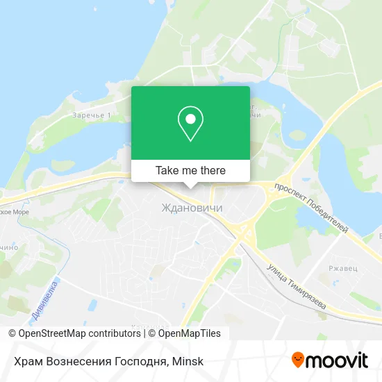 Храм Вознесения Господня map