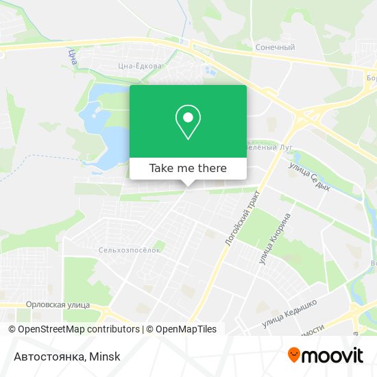 Автостоянка map