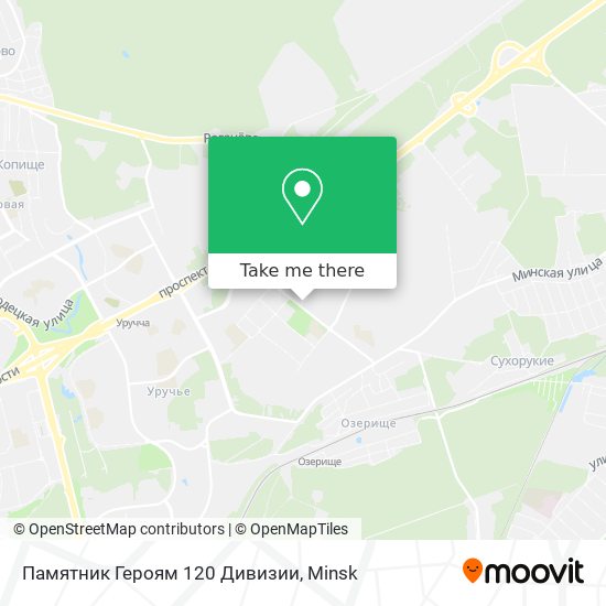 Памятник Героям 120 Дивизии map