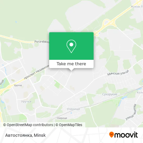 Автостоянка map