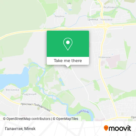 Галантэя map