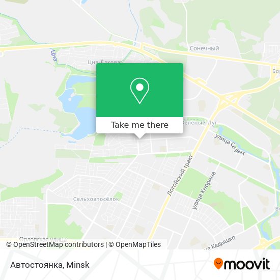 Автостоянка map