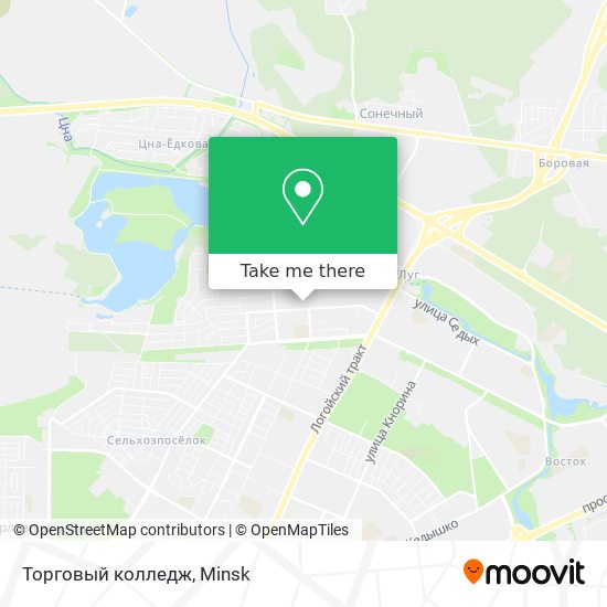 Торговый колледж map