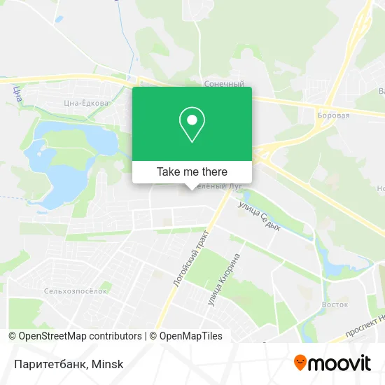 Паритетбанк map