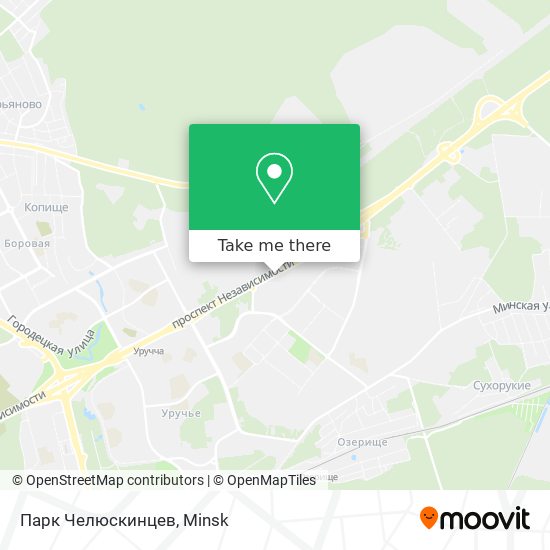 Парк Челюскинцев map