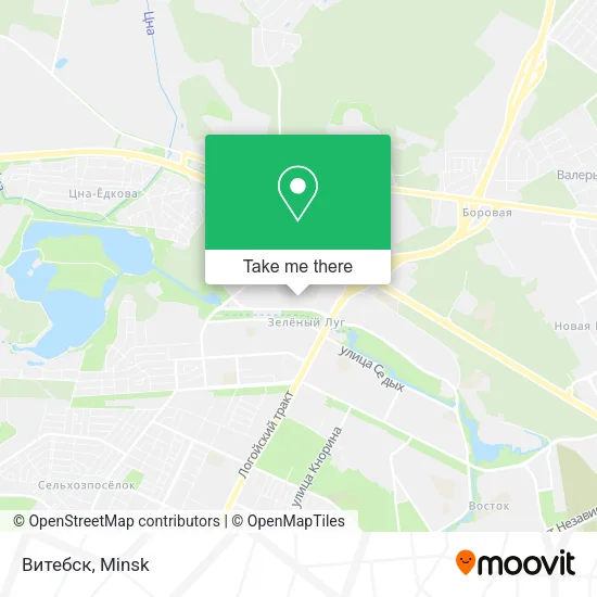 Витебск map