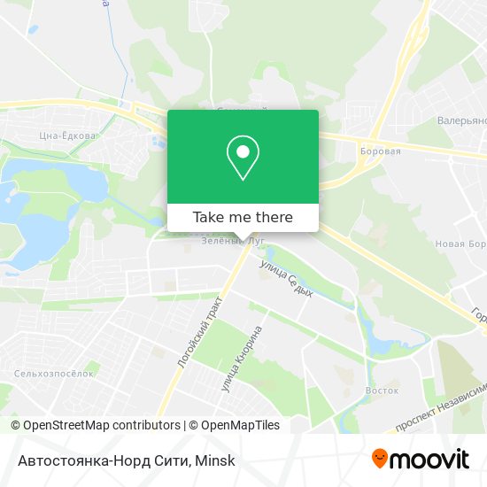Автостоянка-Норд Сити map