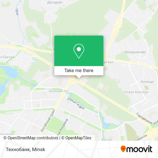 Технобанк map