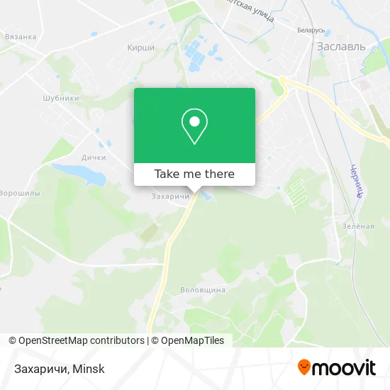 Захаричи map