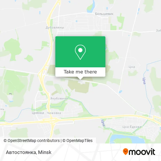 Автостоянка map