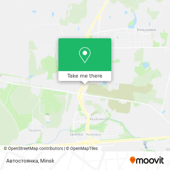 Автостоянка map