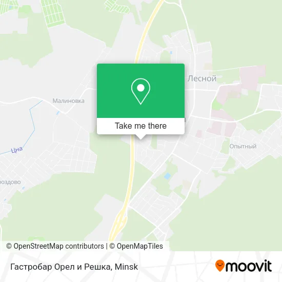 Гастробар Орел и Решка map