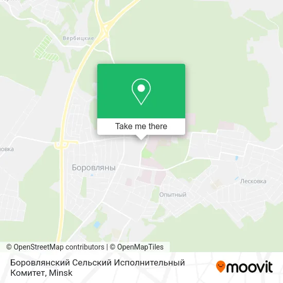 Боровлянский Сельский Исполнительный Комитет map